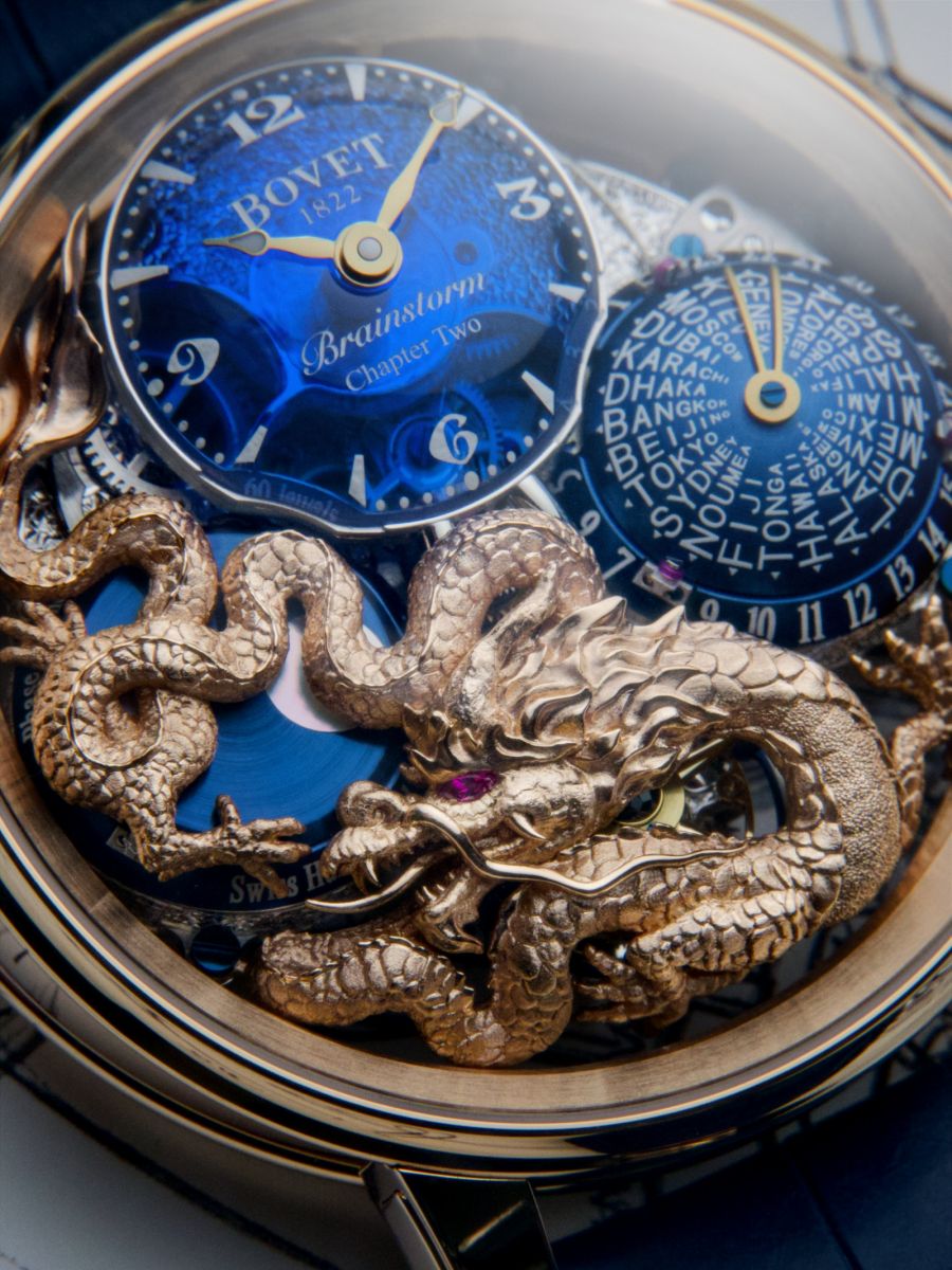 BOVET 1822, Bovet, đồng hồ thụy sĩ, đồng hồ BOVET, đồng hồ xa xỉ, BOVET Recital 26 Chapter Two Golden Dragon