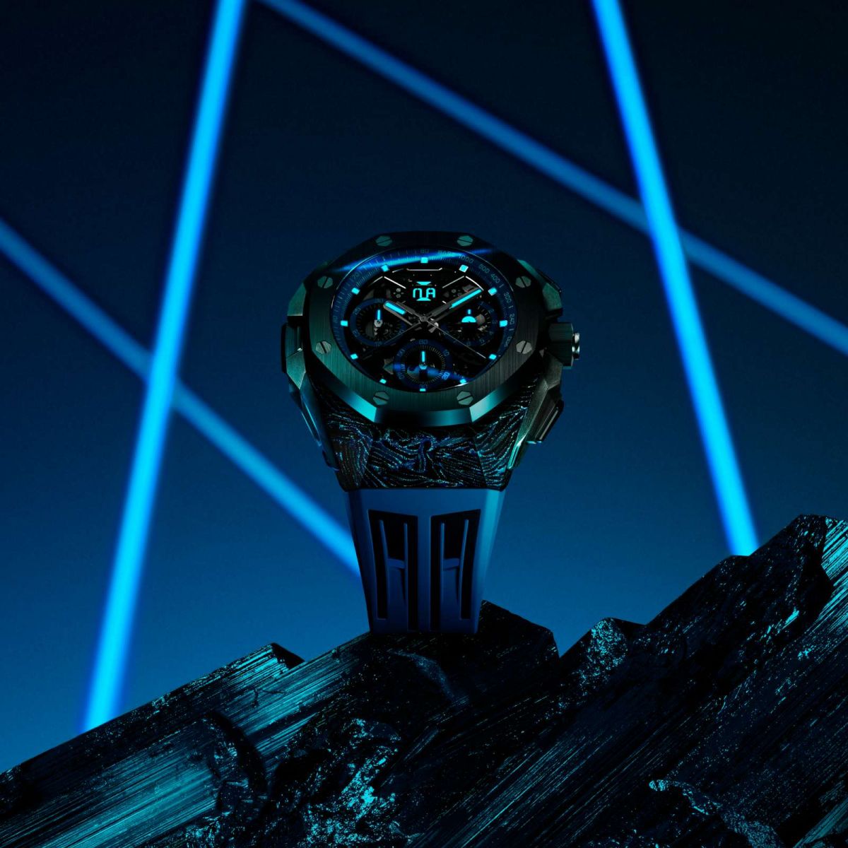 Audemars Piguet, Royal Oak Concept Carbon, Đồng hồ Carbon, Tuyệt tác đồng hồ, phong cách thời thượng