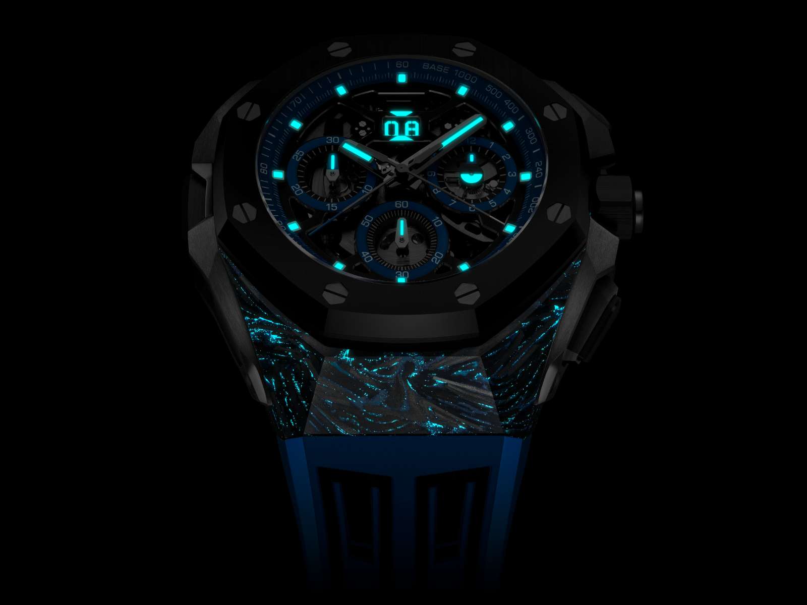 Audemars Piguet, Royal Oak Concept Carbon, Đồng hồ Carbon, Tuyệt tác đồng hồ, phong cách thời thượng
