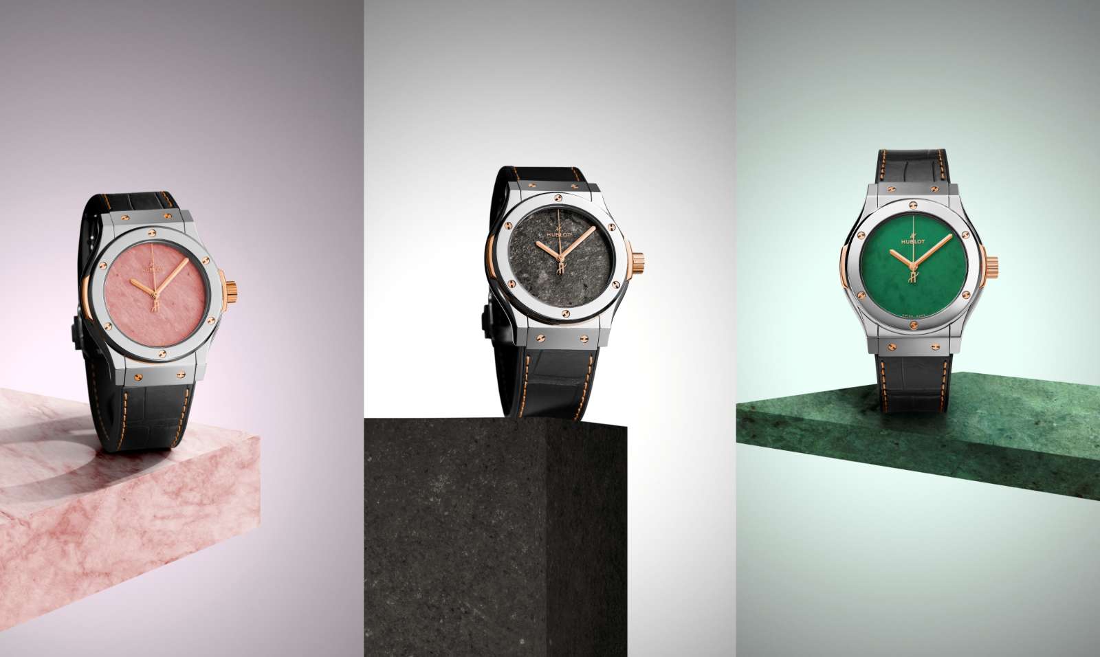 Hublot x The Hour Glass ra mắt BST Classic Fusion Elements II