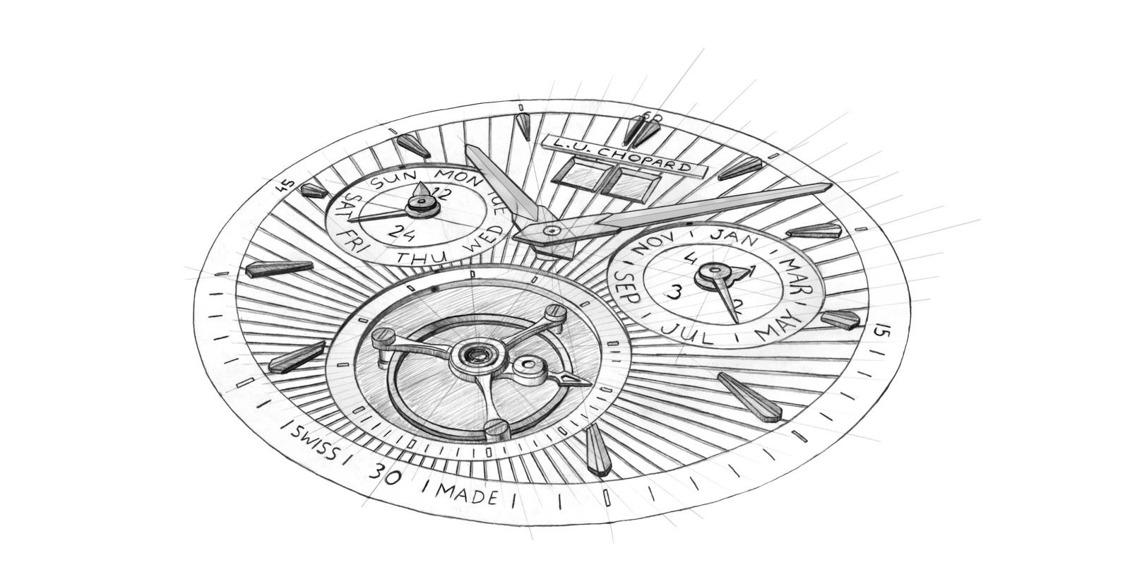 Chopard, đồng hồ chopard, Chopard L.U.C Flying T Twin Perpetual