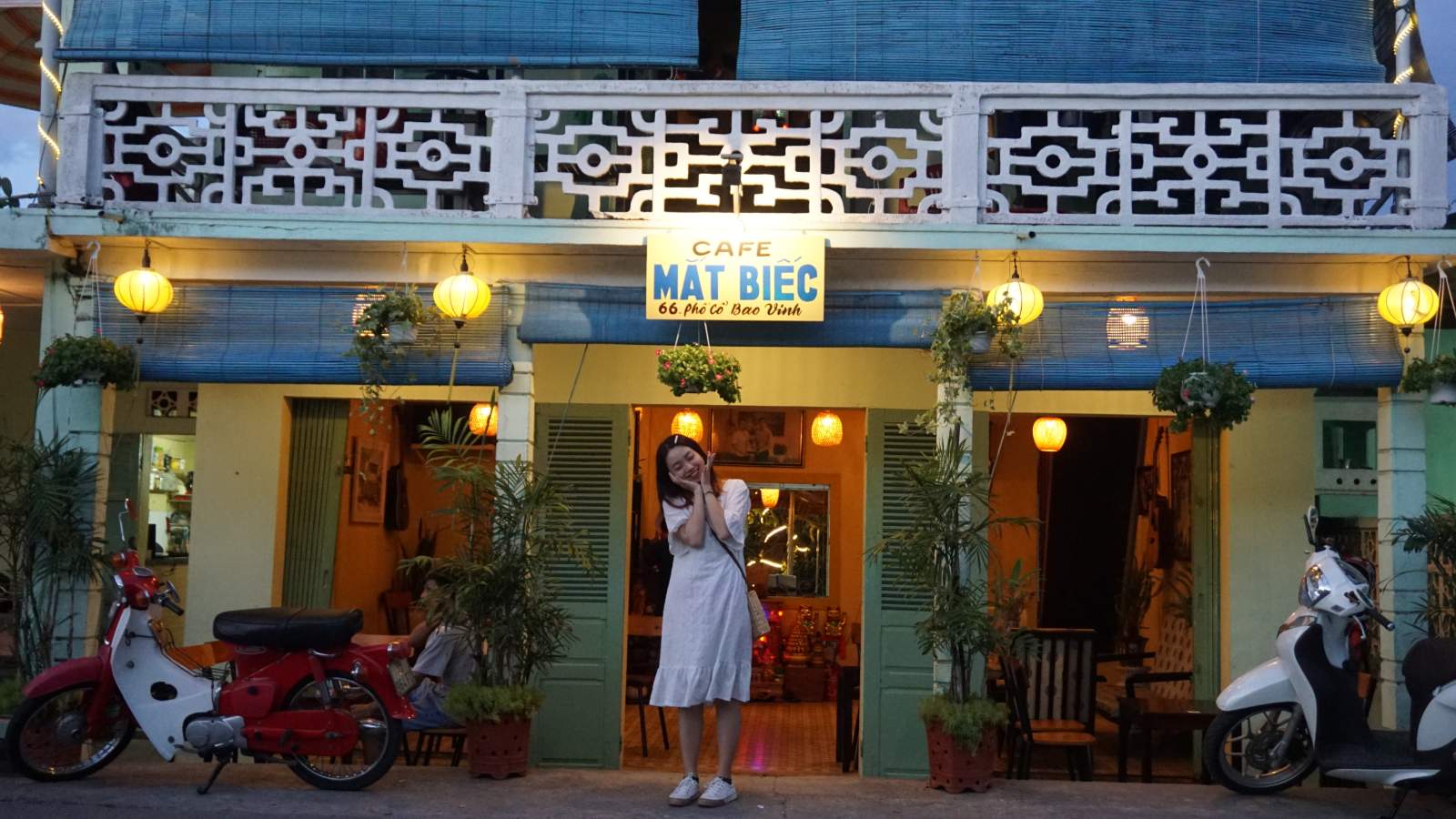 phim Mắt Biếc, quán cà phê Mắt Biếc, Huế, phố cổ Bao Vinh