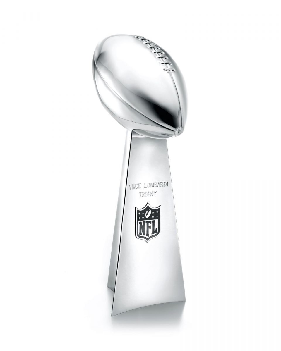 tiffany & Co., tiffany, super bowl, vince lombardi, bóng bầu dục