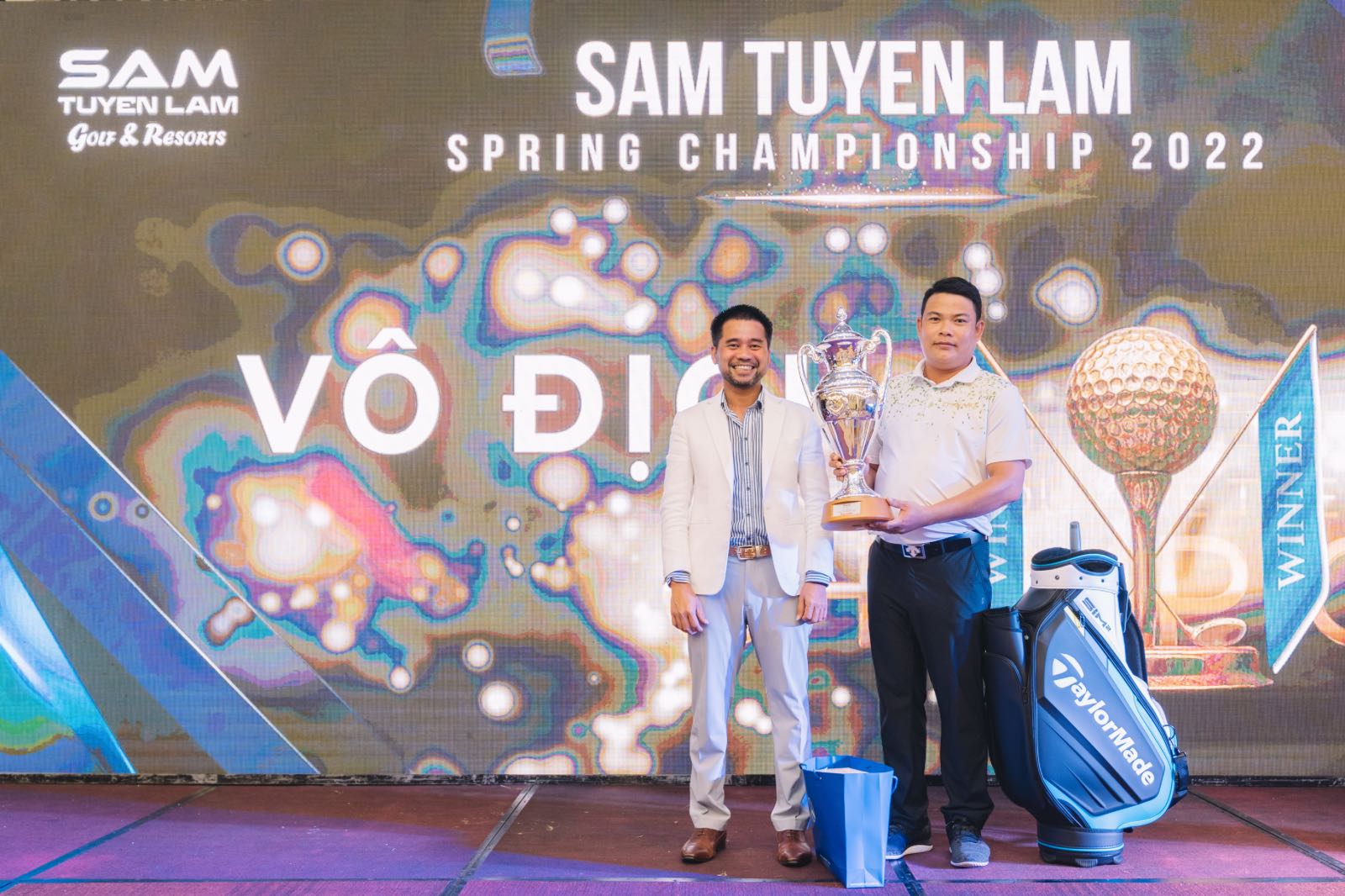 sam tuyền lâm, golf, spring championship 2022, giải đấu golf