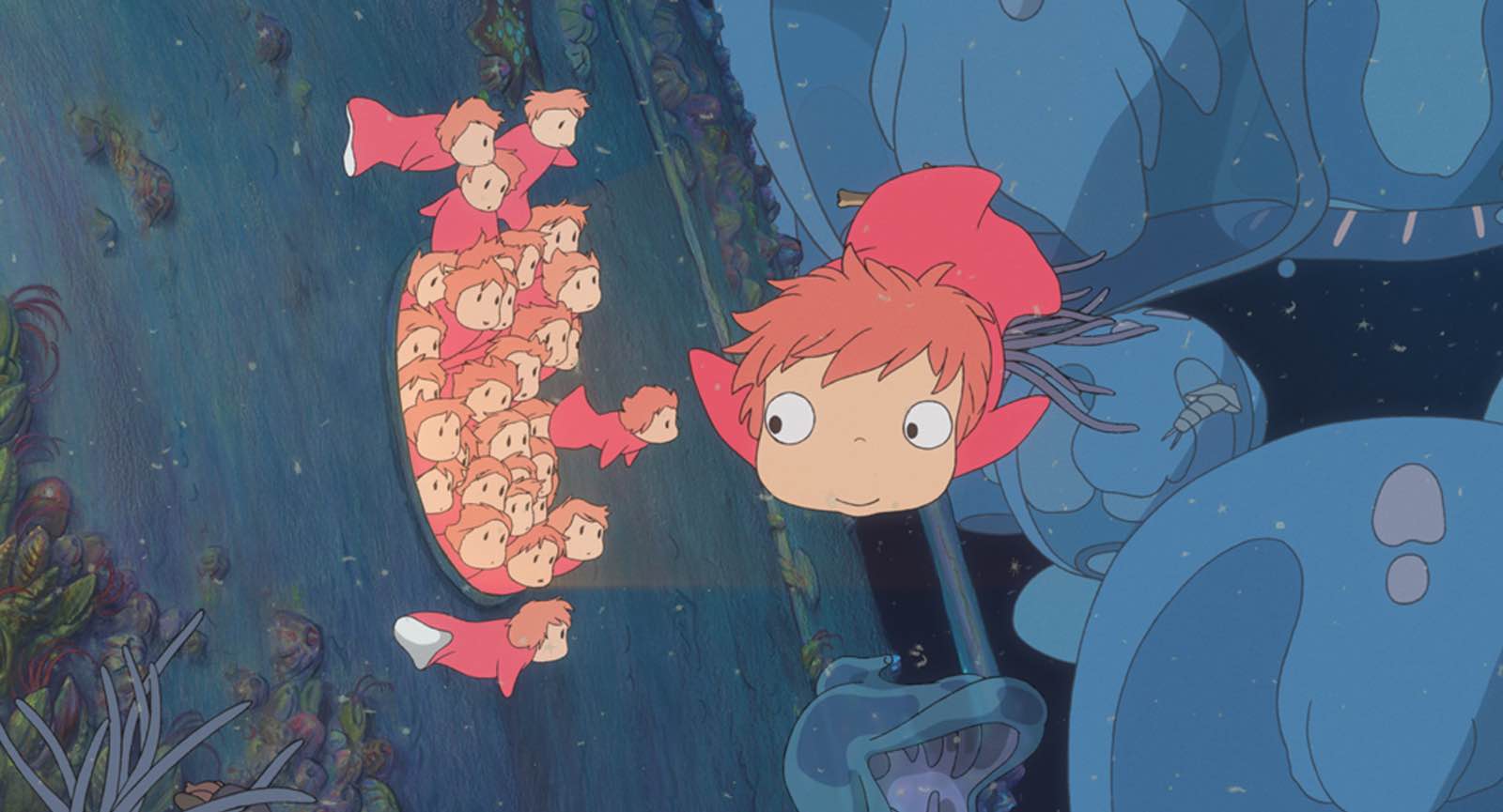 ponyo, cô bé người cá, phim hoạt hình ghibli, anime