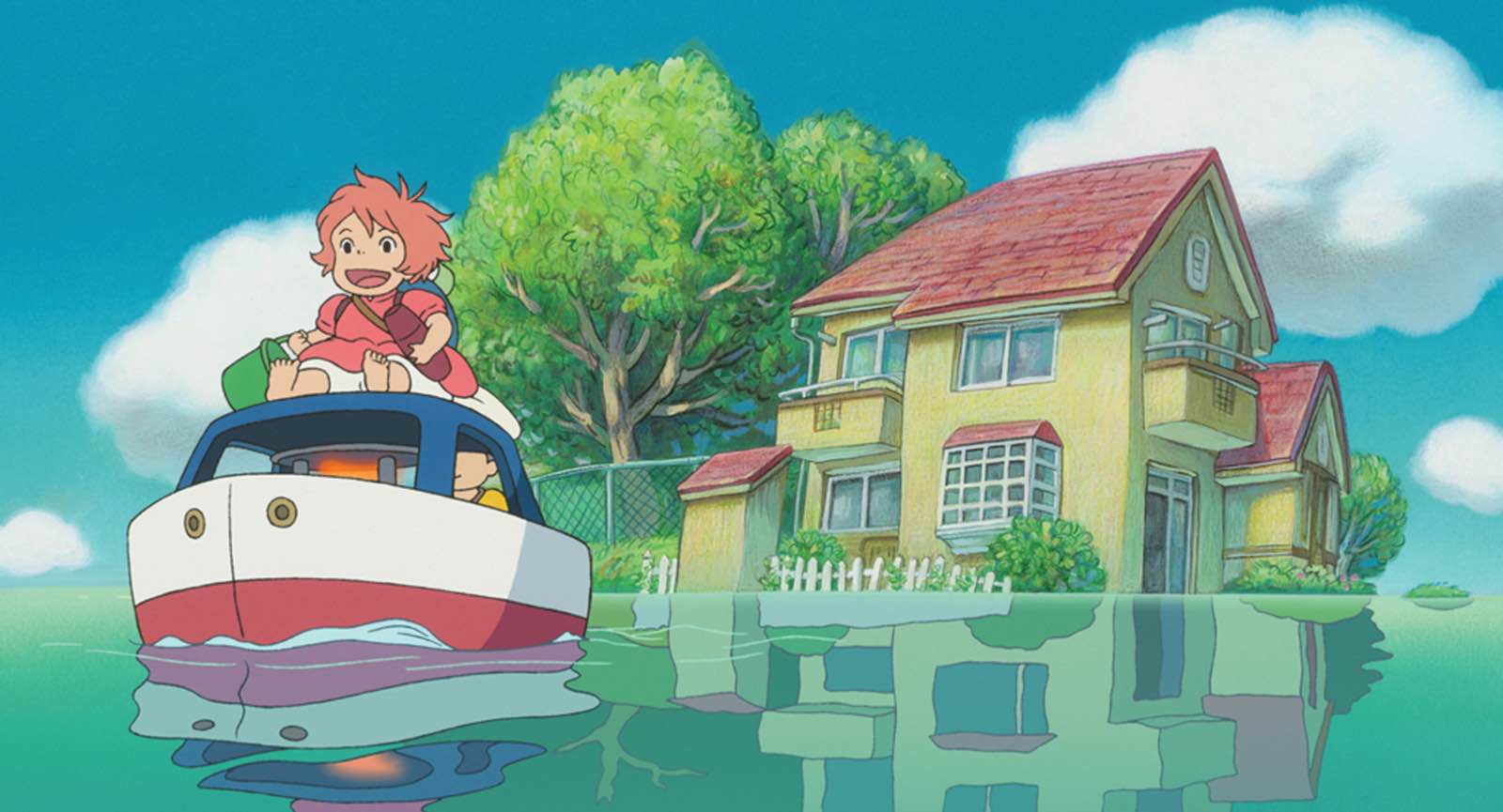 ponyo, cô bé người cá, phim hoạt hình ghibli, anime