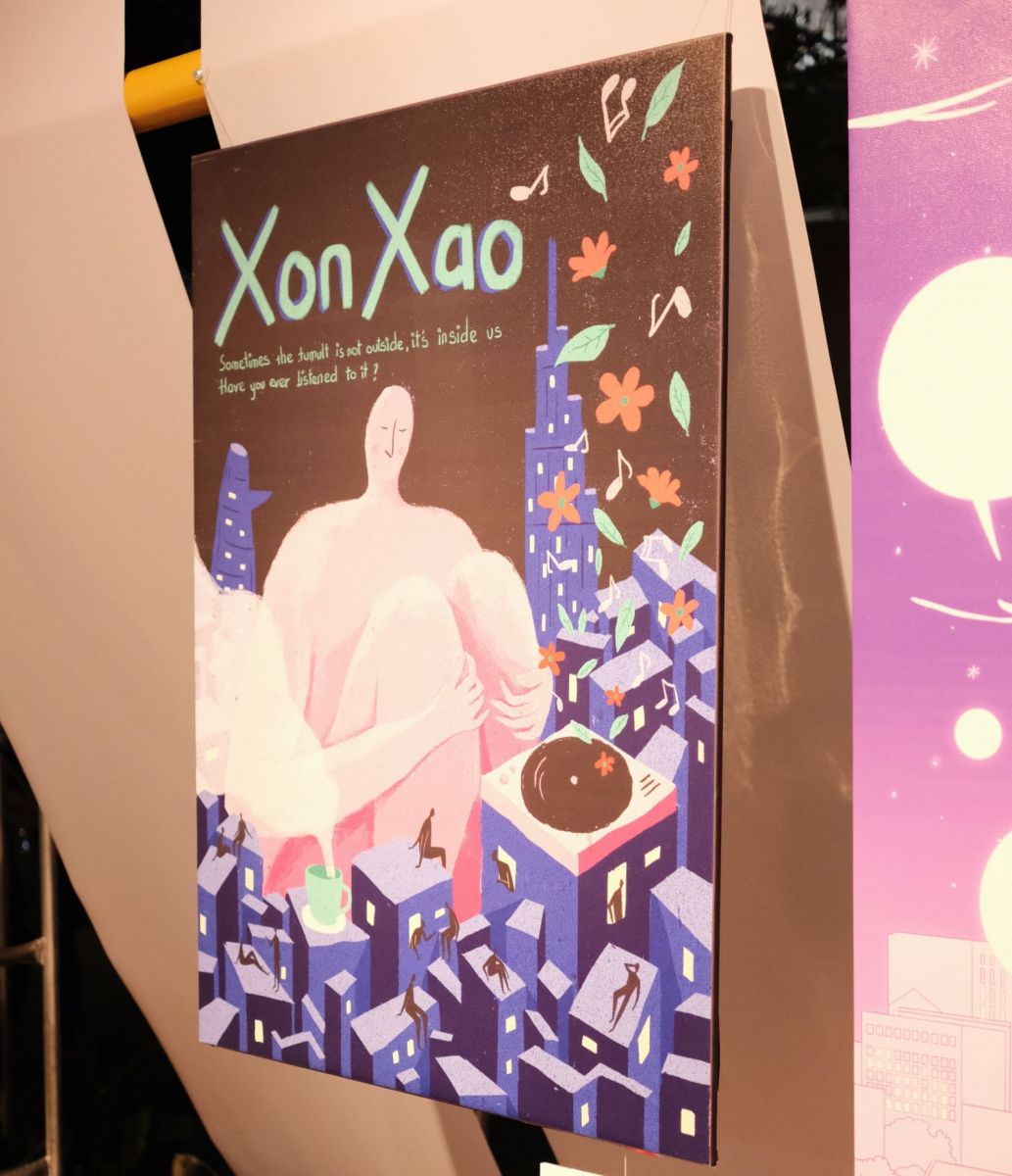 xôn xao, xôn xao studio, xôn xao showcase, ươm art hub, triển lãm, triển lãm nghệ thuật 