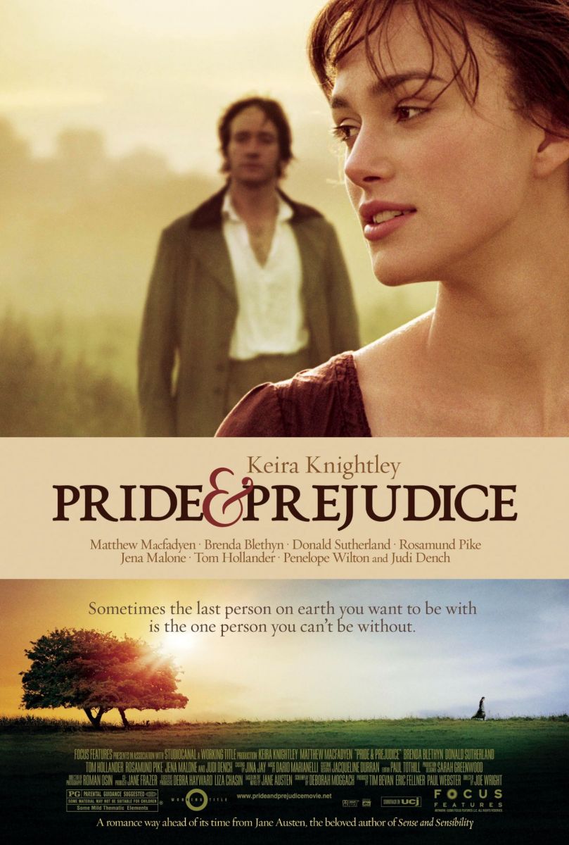 kiêu hãnh và định kiến, pride & prejudice, phim tình cảm, tác phẩm kinh điển