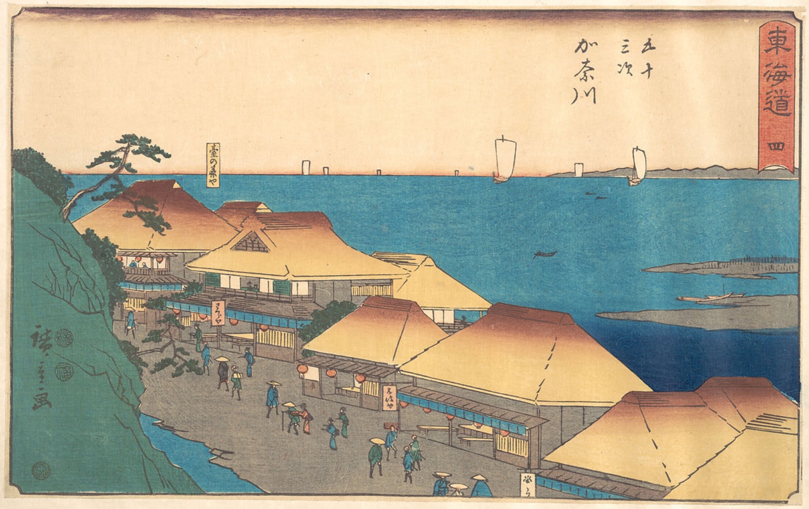 the great wave off kanagawa, sóng lừng ngoài khơi kanagawa, hokusai, nhật bản, kanagawa