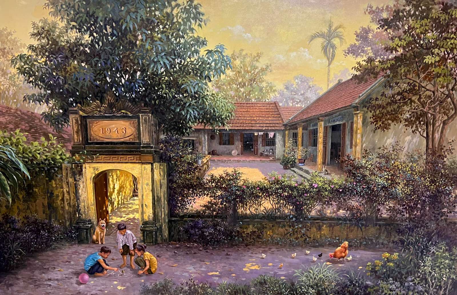 Họa sĩ Trần Nguyên, làng quê Bắc Bộ, phỏng vấn nhân vật, nhân vật truyền cảm hứng, W Coffee Talk