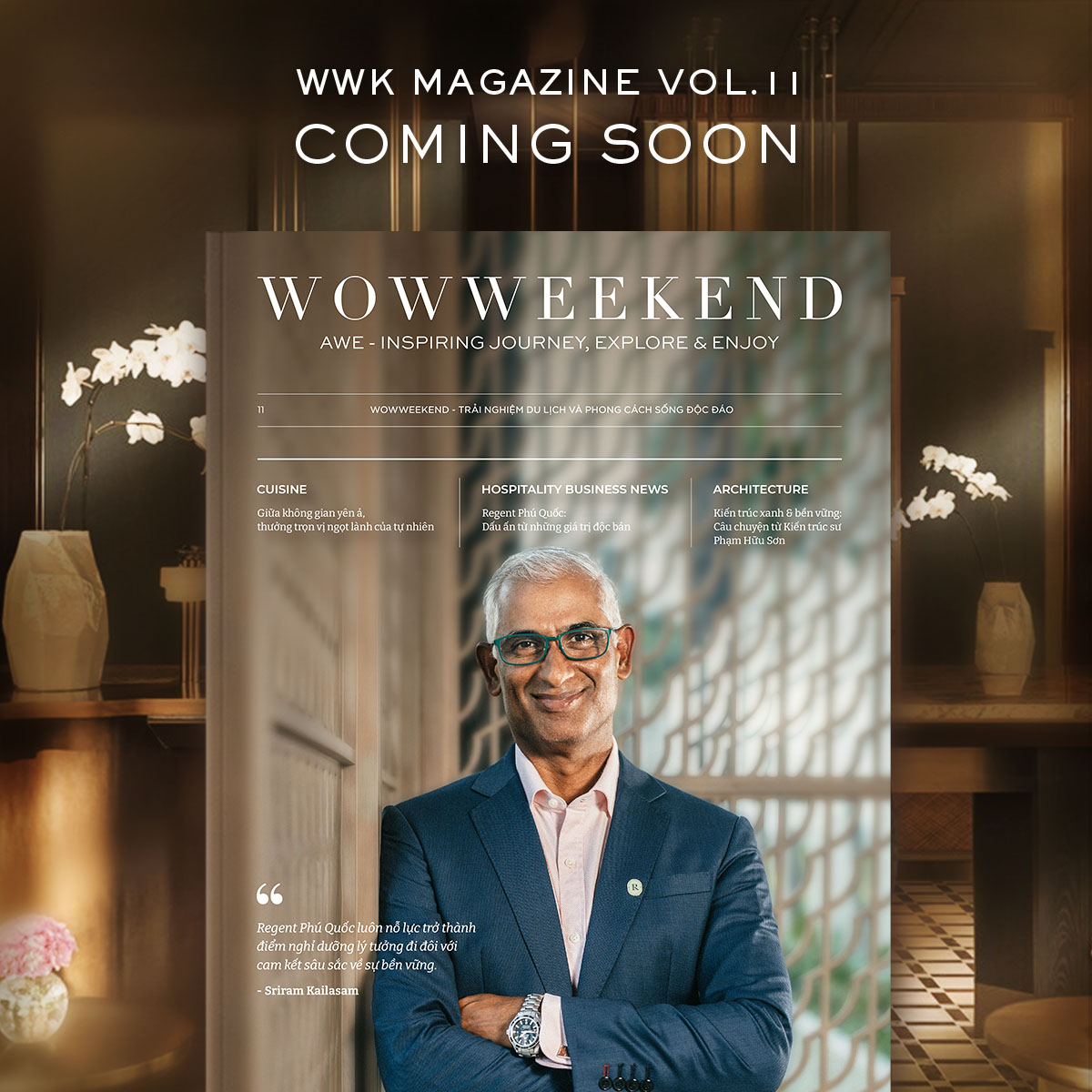 WOWWEEKEND, volume 11, Xu Hướng Bền Vững