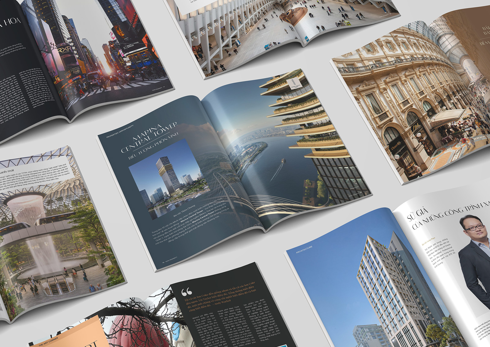 WWK Property, WOWWEEKEND Magazine, WOWWEEKEND Property Volume 03, Bất động sản bán lẻ, ấn phẩm bất động sản & nghệ thuật thiết kế