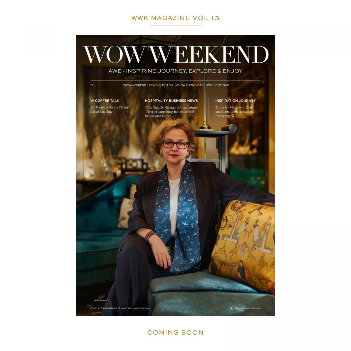 WOWWEEKEND Magazine, WOWWEEKEND Volume 13, The New Beginning, ấn phẩm du lịch và lối sống sang trọng