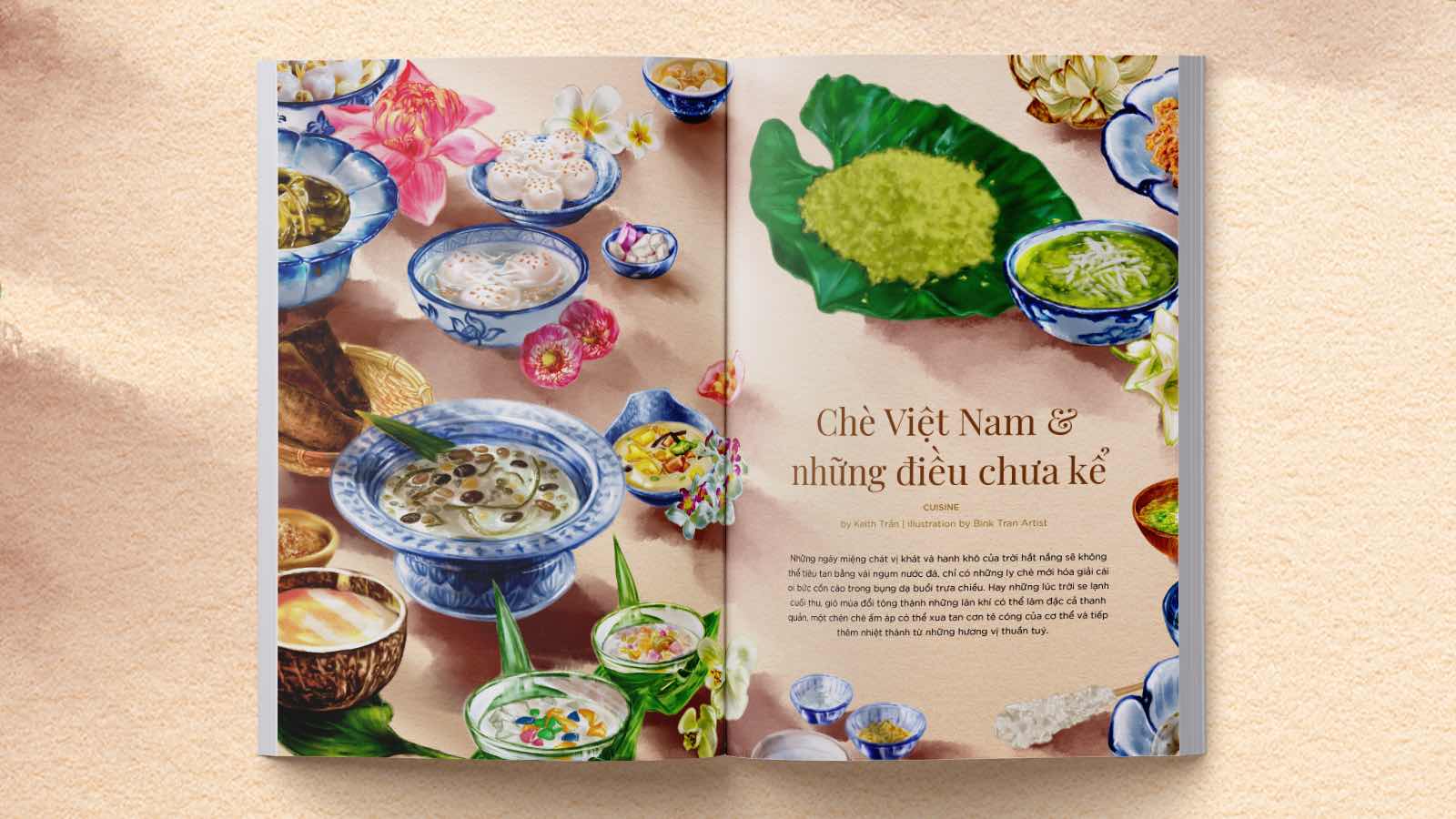 chè việt nam, ấn phẩm tập 6, up mood, ẩm thực việt nam