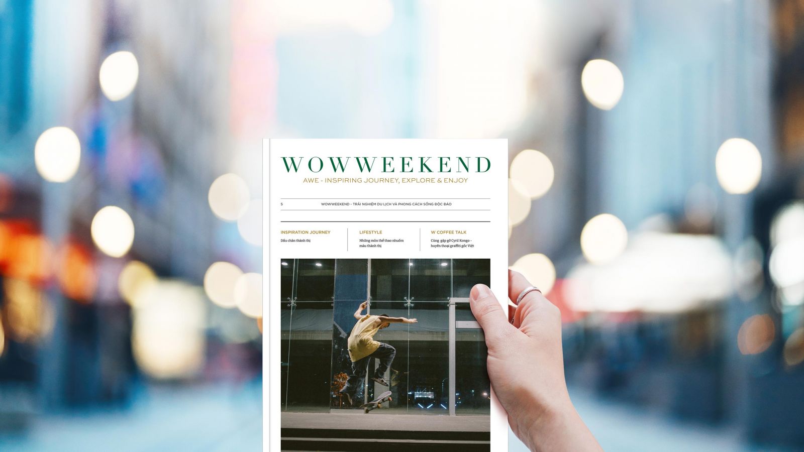 Tạp chí WOWWEEKEND, WOWWEEKEND Vol 5, Chính thức ra mắt