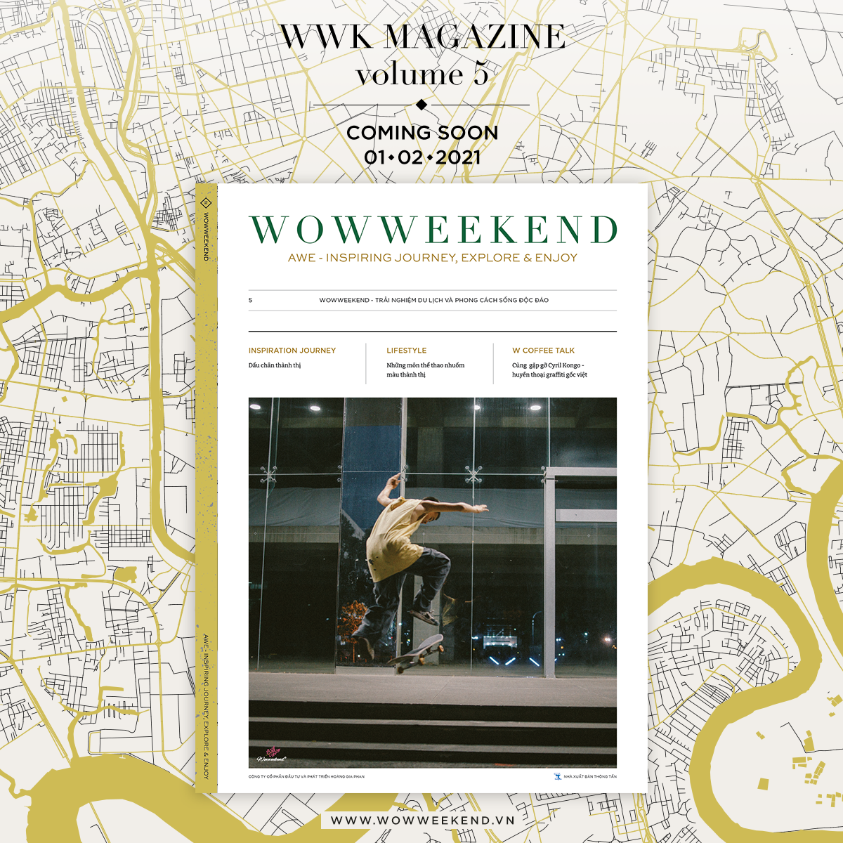 WOWWEEKEND, WOWWEEKEND VOL5, Ấn phẩm mới, Tạp chí, Magazine, Vol 5, Câu chuyện thành thị