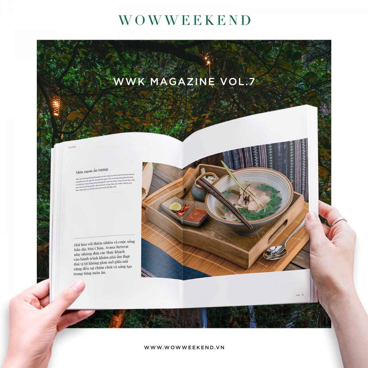 nhà hàng green chili, avana retreat, trải nghiệm ẩm thực, khu nghỉ dưỡng avana retreat, WOWWEEKEND vol 7,